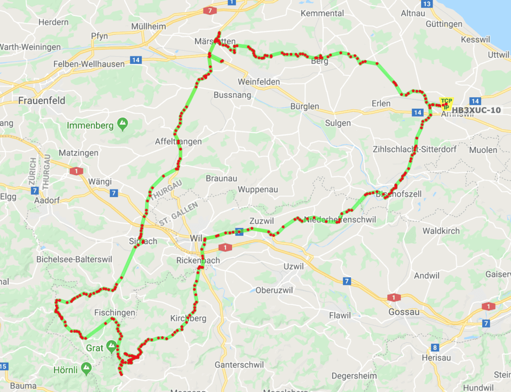 Tour APRS.fi