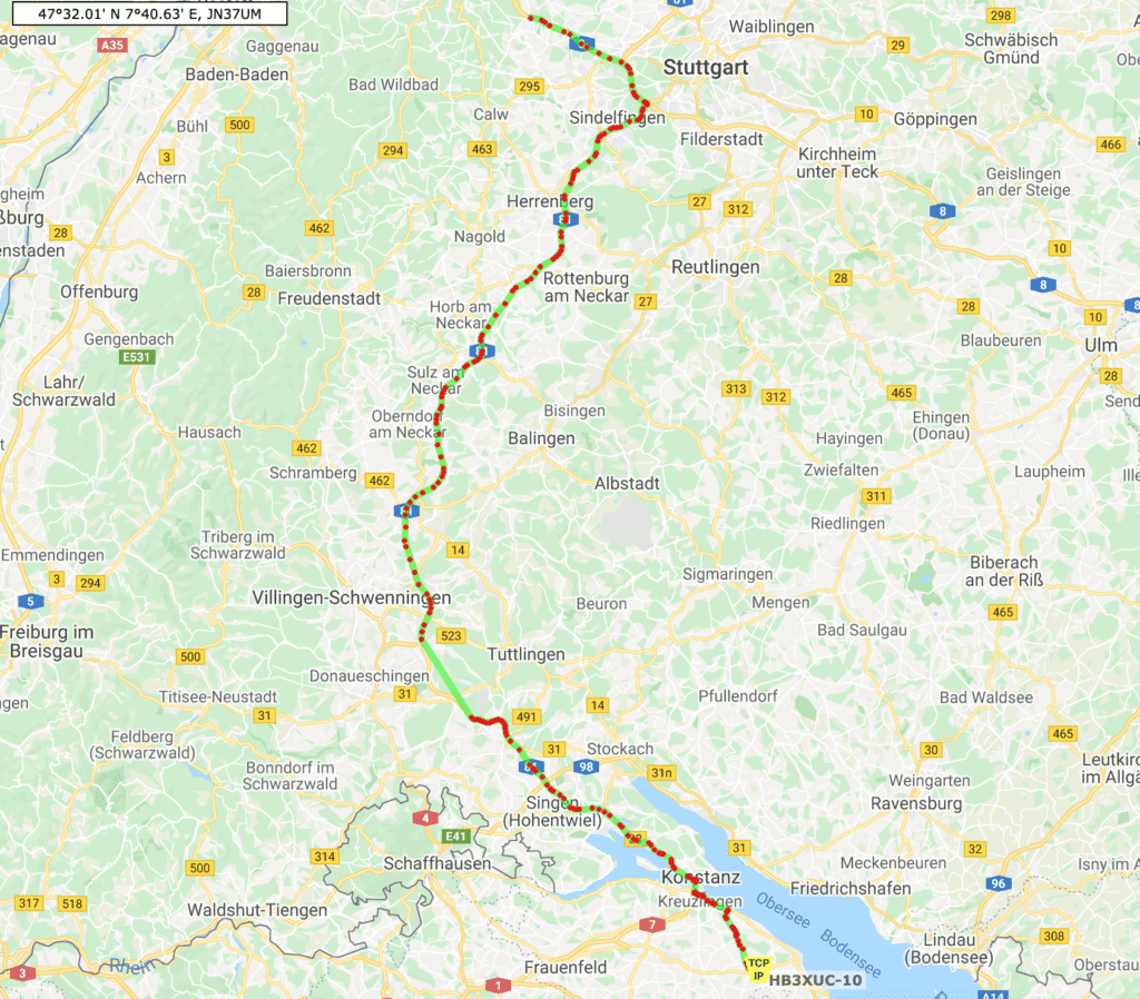 HB3XUC-10 APRS