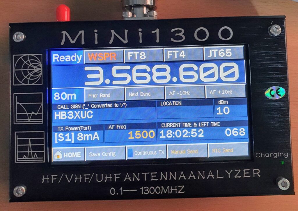 WSPR mit dem MINI1300