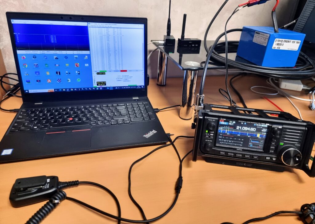 IC-705 WSPR Setup