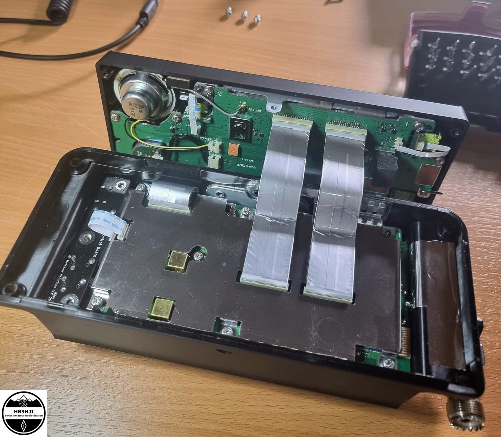 Icom 705 USB-C/SEND Board Installation