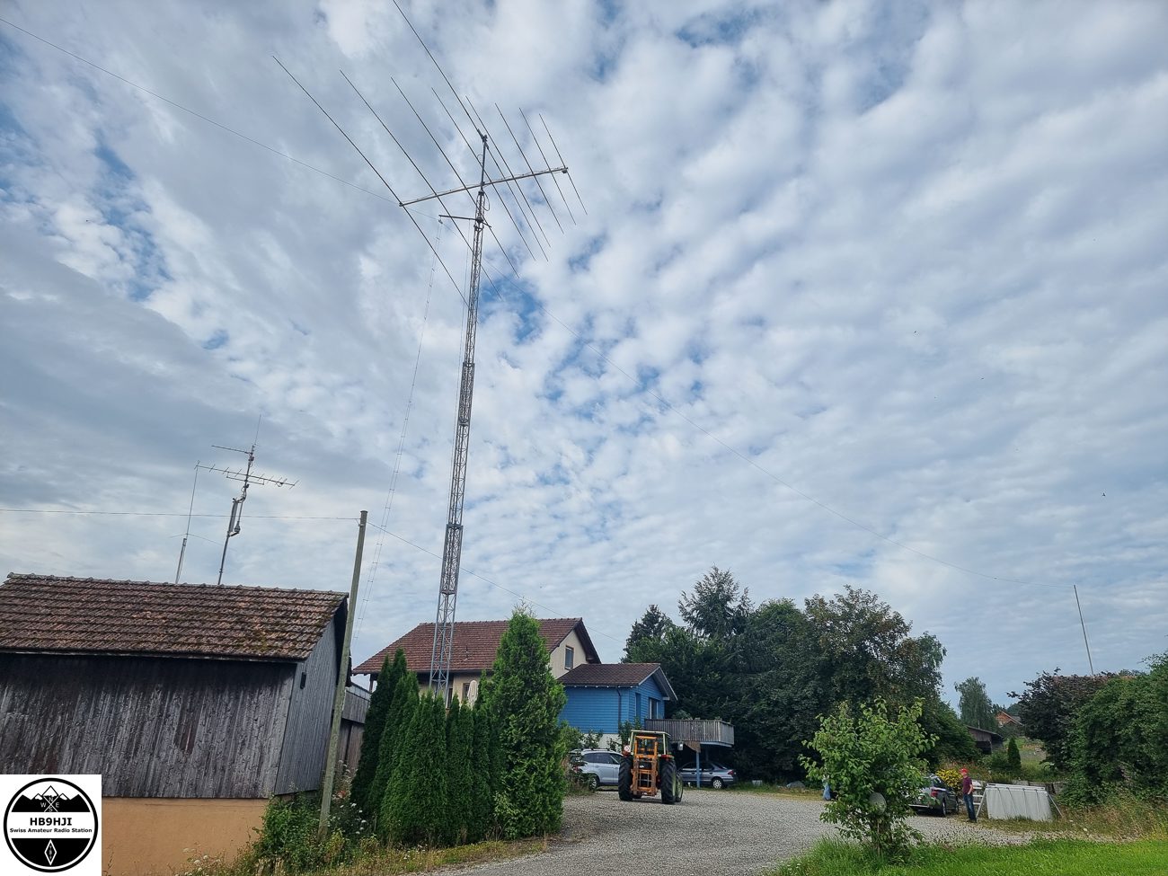 HB9TG Antennenabbau und Umzug