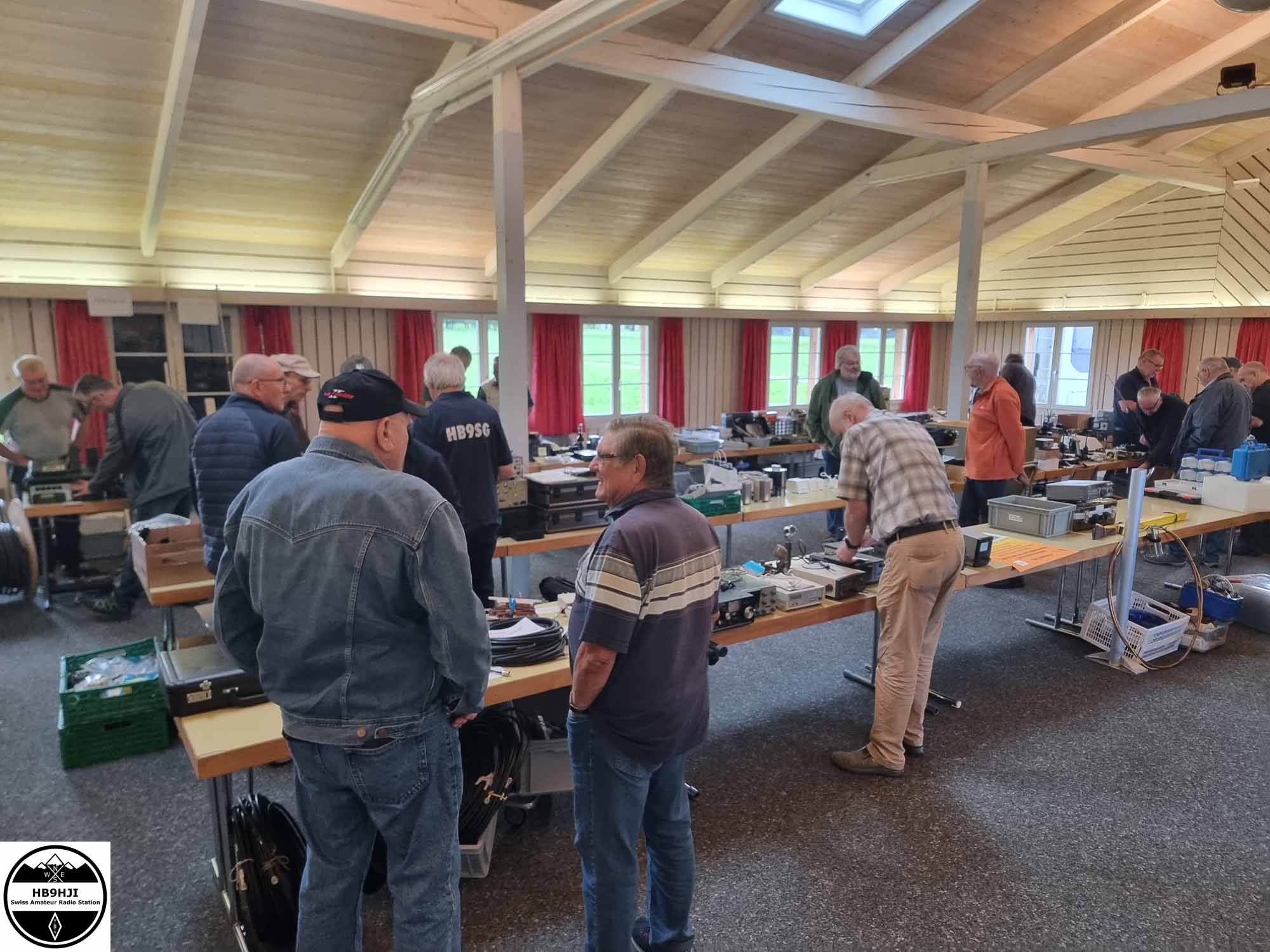 Erfolgreiches Funkertreffen und Flohmarkt beim HB9TG