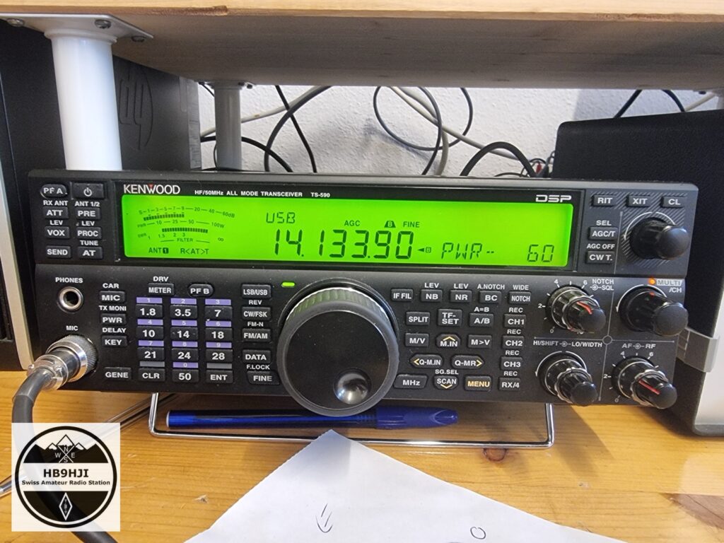 Der Kenwood TS-590S auf 20 m
